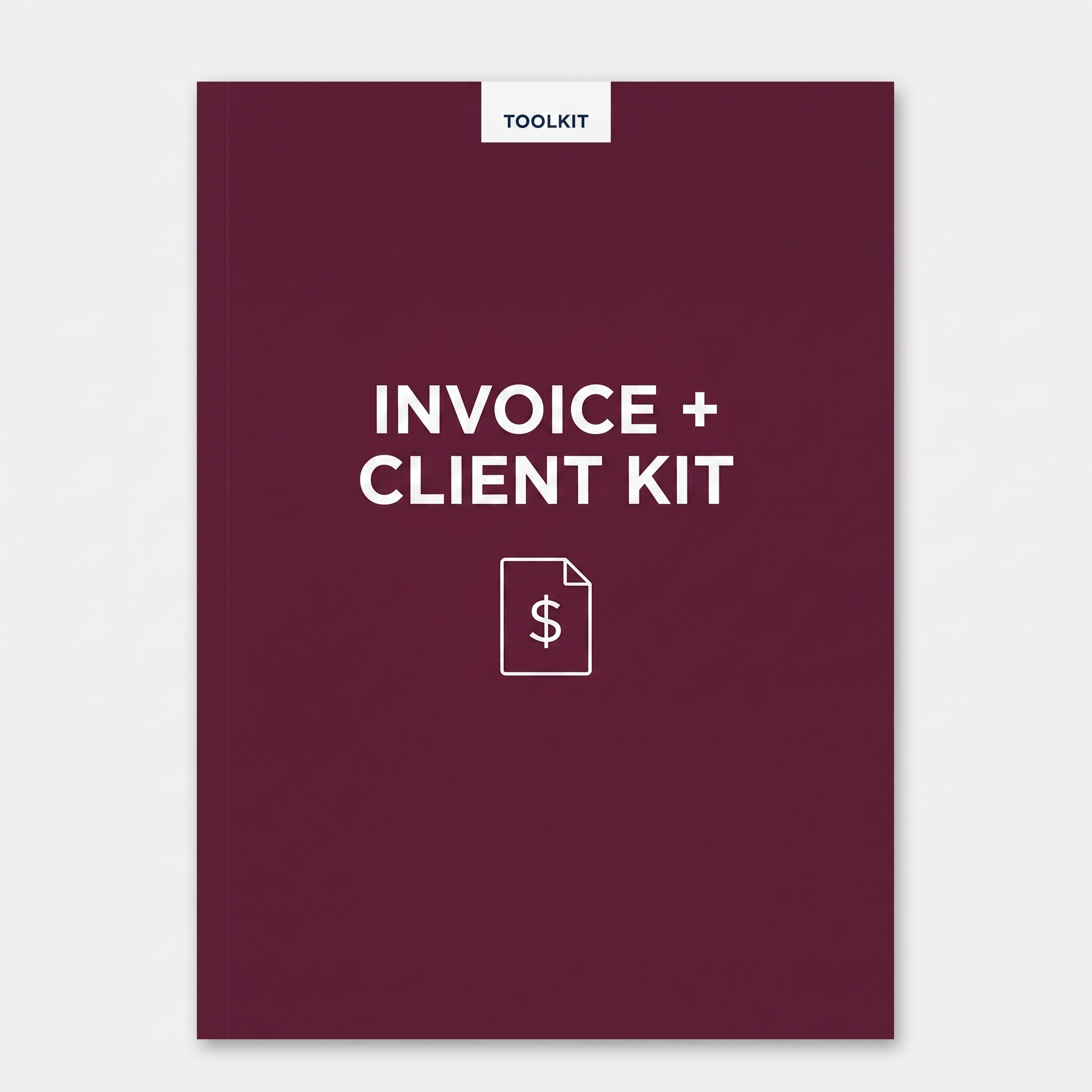 Cover art for Invoice + Client Kit